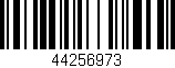 Código de barras (EAN, GTIN, SKU, ISBN): '44256973'