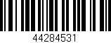 Código de barras (EAN, GTIN, SKU, ISBN): '44284531'