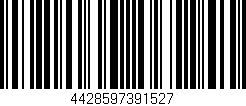 Código de barras (EAN, GTIN, SKU, ISBN): '4428597391527'