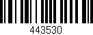 Código de barras (EAN, GTIN, SKU, ISBN): '443530'