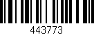 Código de barras (EAN, GTIN, SKU, ISBN): '443773'