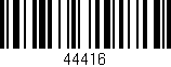 Código de barras (EAN, GTIN, SKU, ISBN): '44416'