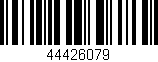 Código de barras (EAN, GTIN, SKU, ISBN): '44426079'
