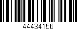 Código de barras (EAN, GTIN, SKU, ISBN): '44434156'