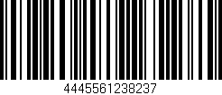 Código de barras (EAN, GTIN, SKU, ISBN): '4445561238237'