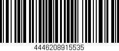 Código de barras (EAN, GTIN, SKU, ISBN): '4446208915535'