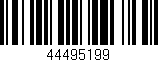 Código de barras (EAN, GTIN, SKU, ISBN): '44495199'