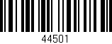 Código de barras (EAN, GTIN, SKU, ISBN): '44501'