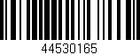 Código de barras (EAN, GTIN, SKU, ISBN): '44530165'