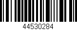 Código de barras (EAN, GTIN, SKU, ISBN): '44530284'