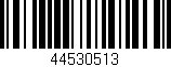 Código de barras (EAN, GTIN, SKU, ISBN): '44530513'