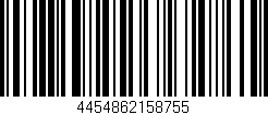 Código de barras (EAN, GTIN, SKU, ISBN): '4454862158755'