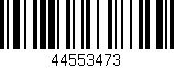 Código de barras (EAN, GTIN, SKU, ISBN): '44553473'