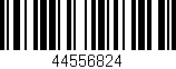 Código de barras (EAN, GTIN, SKU, ISBN): '44556824'