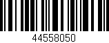Código de barras (EAN, GTIN, SKU, ISBN): '44558050'