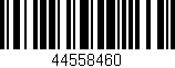 Código de barras (EAN, GTIN, SKU, ISBN): '44558460'