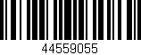 Código de barras (EAN, GTIN, SKU, ISBN): '44559055'