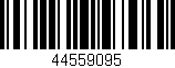 Código de barras (EAN, GTIN, SKU, ISBN): '44559095'