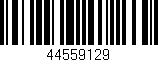 Código de barras (EAN, GTIN, SKU, ISBN): '44559129'