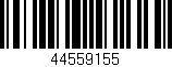 Código de barras (EAN, GTIN, SKU, ISBN): '44559155'