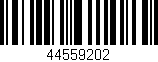 Código de barras (EAN, GTIN, SKU, ISBN): '44559202'