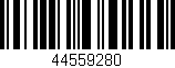 Código de barras (EAN, GTIN, SKU, ISBN): '44559280'