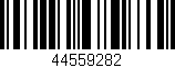 Código de barras (EAN, GTIN, SKU, ISBN): '44559282'
