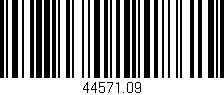 Código de barras (EAN, GTIN, SKU, ISBN): '44571.09'