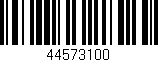 Código de barras (EAN, GTIN, SKU, ISBN): '44573100'