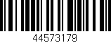 Código de barras (EAN, GTIN, SKU, ISBN): '44573179'
