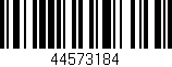 Código de barras (EAN, GTIN, SKU, ISBN): '44573184'