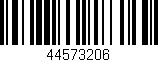 Código de barras (EAN, GTIN, SKU, ISBN): '44573206'