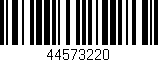 Código de barras (EAN, GTIN, SKU, ISBN): '44573220'
