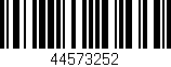 Código de barras (EAN, GTIN, SKU, ISBN): '44573252'