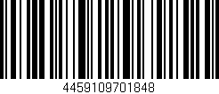 Código de barras (EAN, GTIN, SKU, ISBN): '4459109701848'