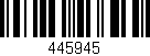 Código de barras (EAN, GTIN, SKU, ISBN): '445945'