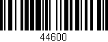Código de barras (EAN, GTIN, SKU, ISBN): '44600'
