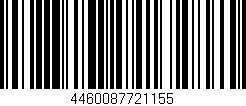 Código de barras (EAN, GTIN, SKU, ISBN): '4460087721155'
