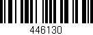 Código de barras (EAN, GTIN, SKU, ISBN): '446130'