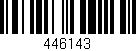 Código de barras (EAN, GTIN, SKU, ISBN): '446143'