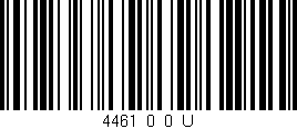 Código de barras (EAN, GTIN, SKU, ISBN): '4461_0_0_U'