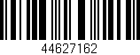 Código de barras (EAN, GTIN, SKU, ISBN): '44627162'
