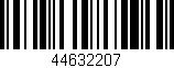 Código de barras (EAN, GTIN, SKU, ISBN): '44632207'
