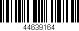 Código de barras (EAN, GTIN, SKU, ISBN): '44639164'