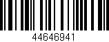Código de barras (EAN, GTIN, SKU, ISBN): '44646941'