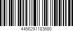 Código de barras (EAN, GTIN, SKU, ISBN): '4466291183680'