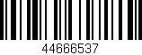 Código de barras (EAN, GTIN, SKU, ISBN): '44666537'