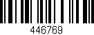 Código de barras (EAN, GTIN, SKU, ISBN): '446769'
