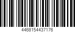 Código de barras (EAN, GTIN, SKU, ISBN): '4468154437176'