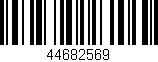 Código de barras (EAN, GTIN, SKU, ISBN): '44682569'